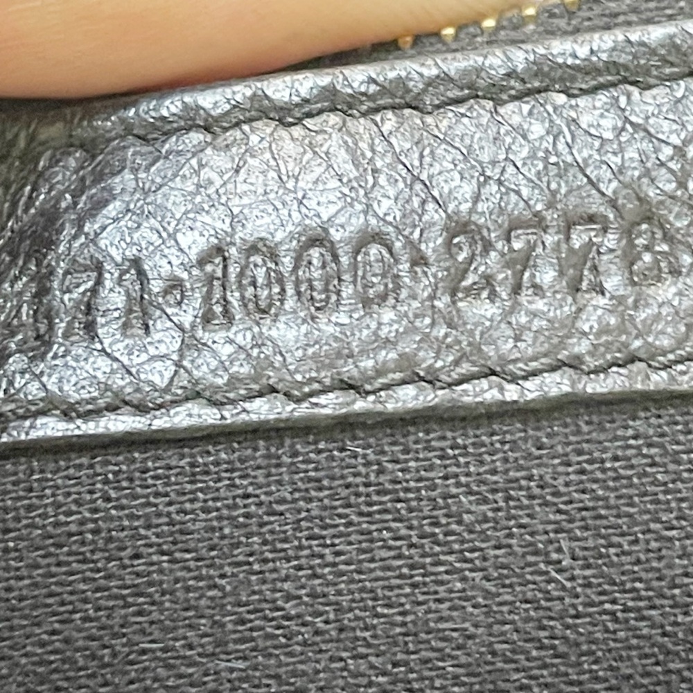 Balenciaga black leather city long snap wallet - Picture 11 of 13